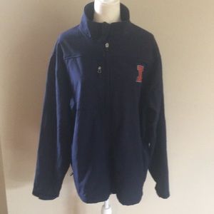 Blue Orange University of Illinois Zippered Jacket